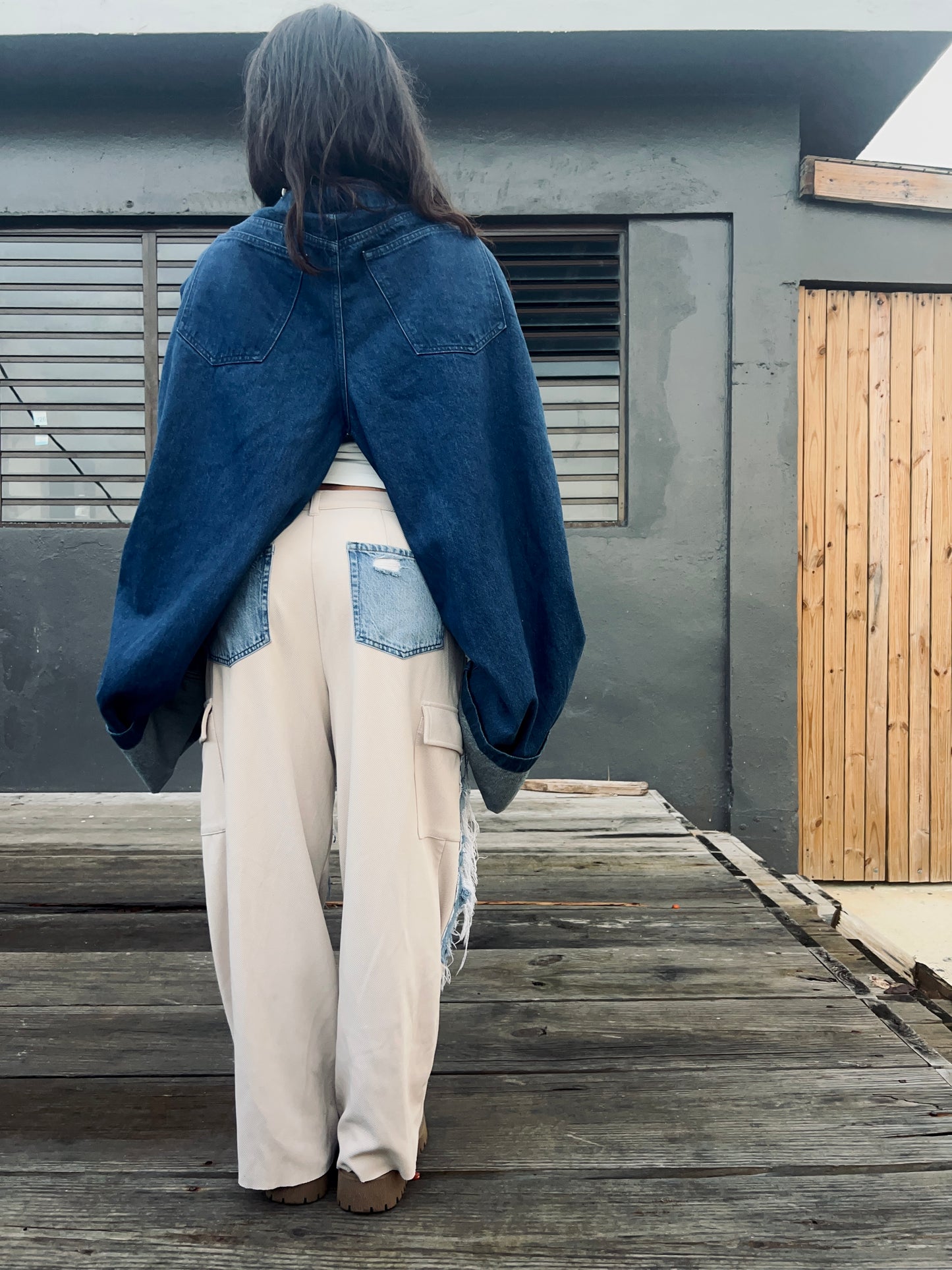 Denim Pants Jacket